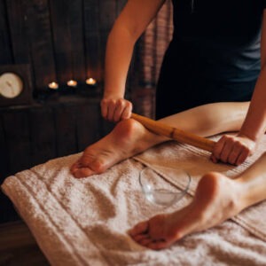 Bamboo massage