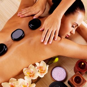 Hot stone massage